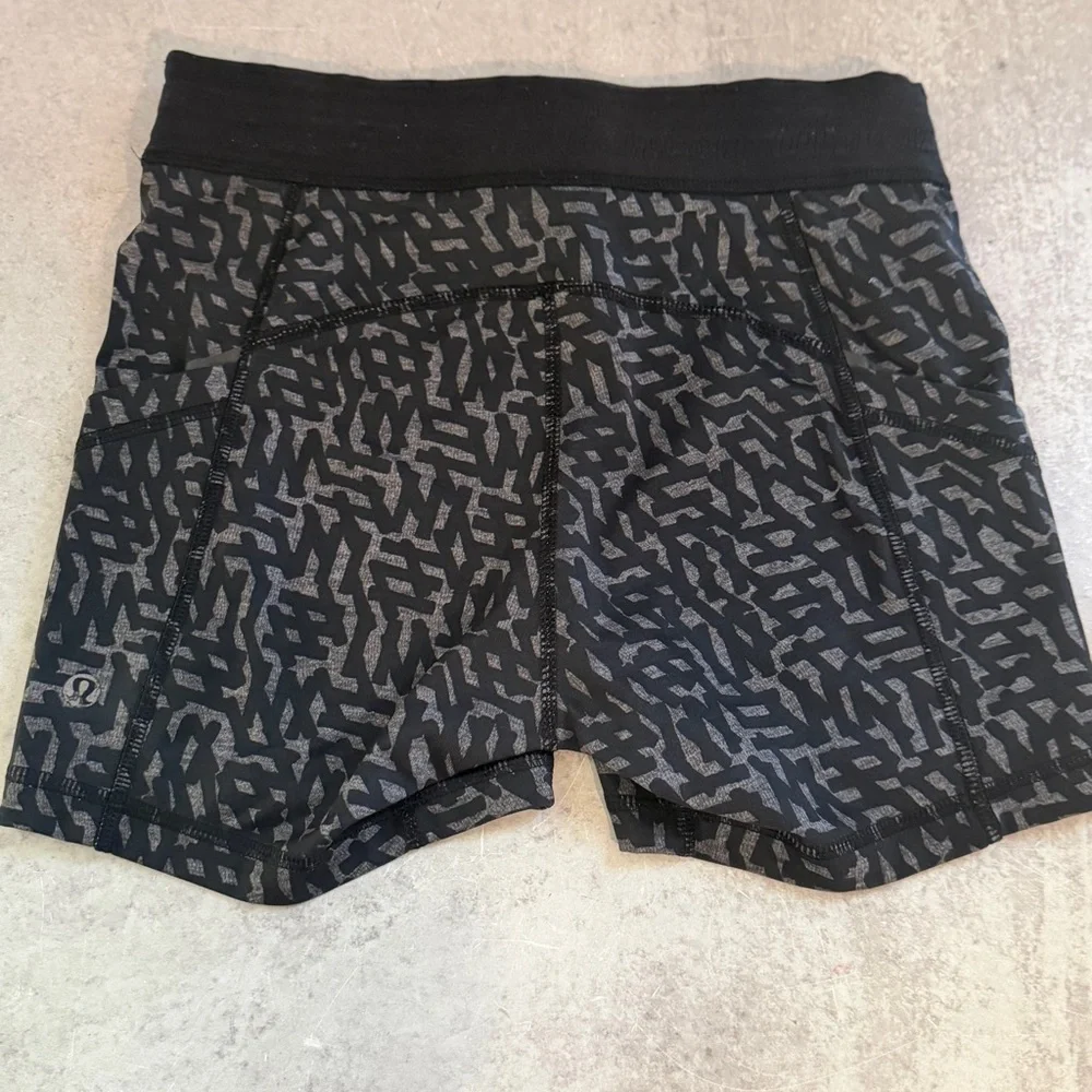 Lululemon What the Sport Heathered Net Pop Luxtreme Shorts - Picture 3 of 5